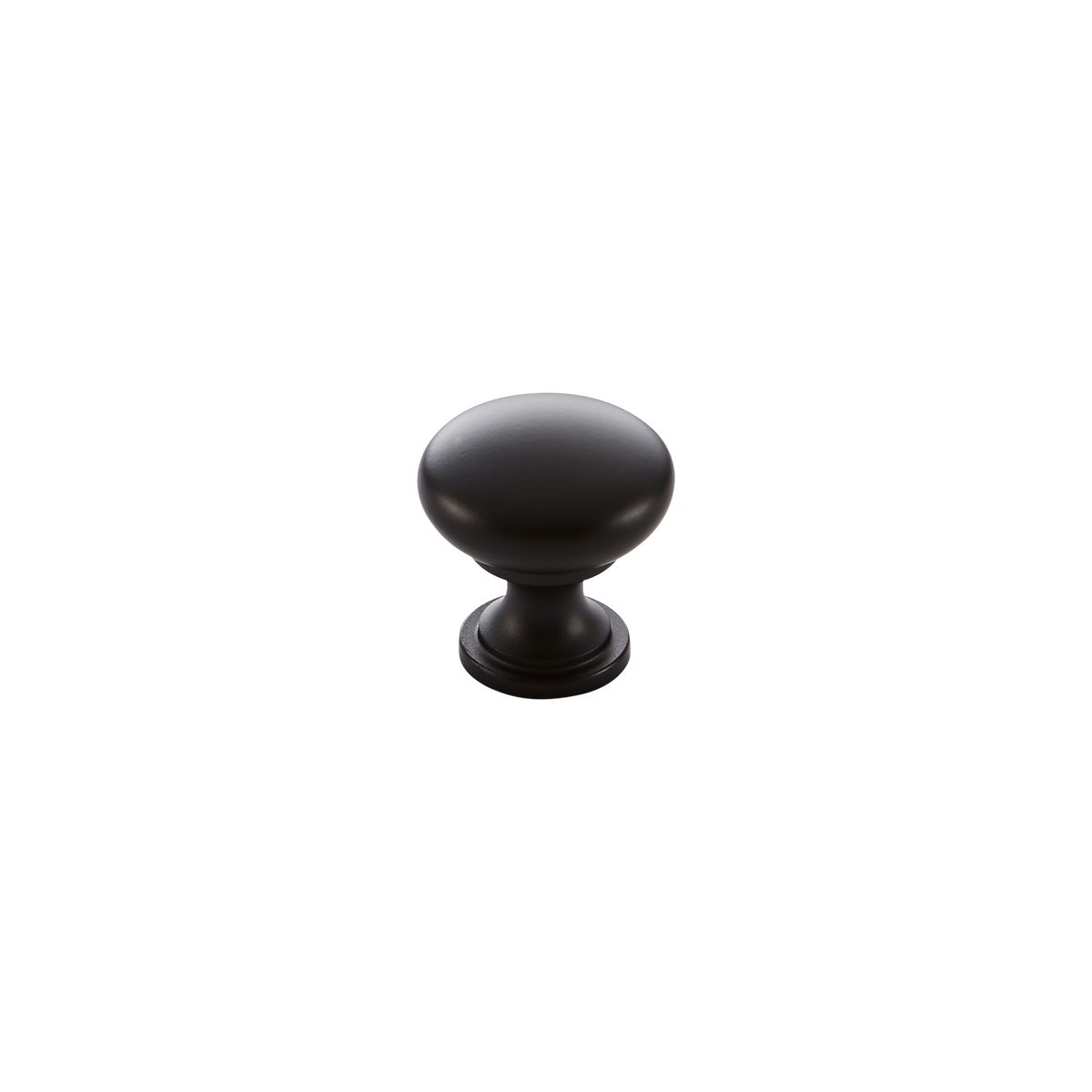 Momo Florencia Plain Knob 29mm in Matt Black