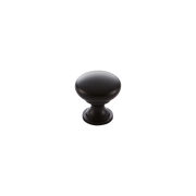 Momo Florencia Plain Knob 29mm in Matt Black