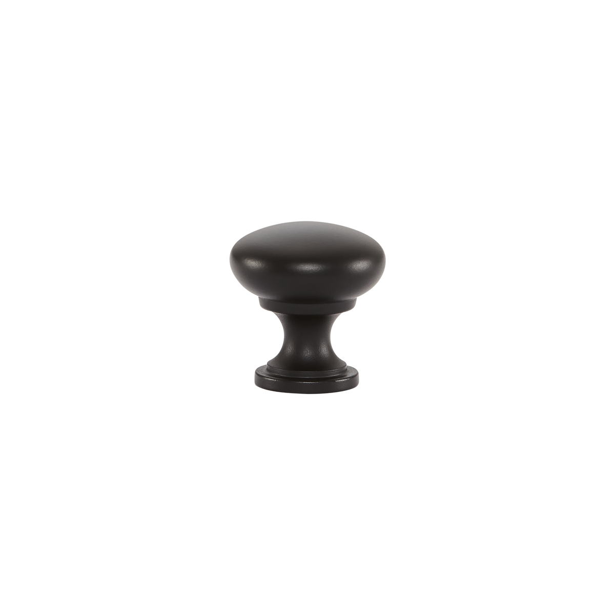 Momo Florencia Plain Knob 29mm in Matt Black - view 2