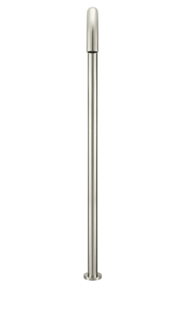 Meir Round Freestanding Bath Spout - Brushed Nickel