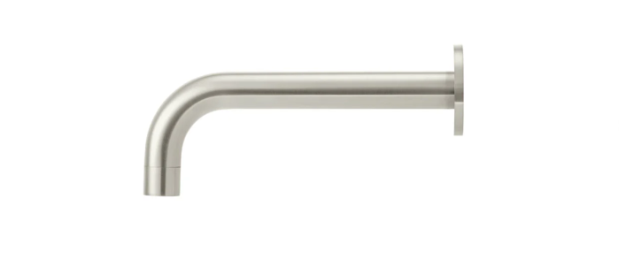Meir Universal Round Curved Spout Brushed Nickel