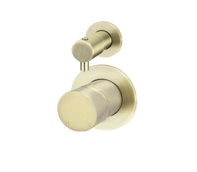 Meir Round Diverter Mixer Pinless Handle Trim Kit (In-wall Body Not Included) Tiger Bronze