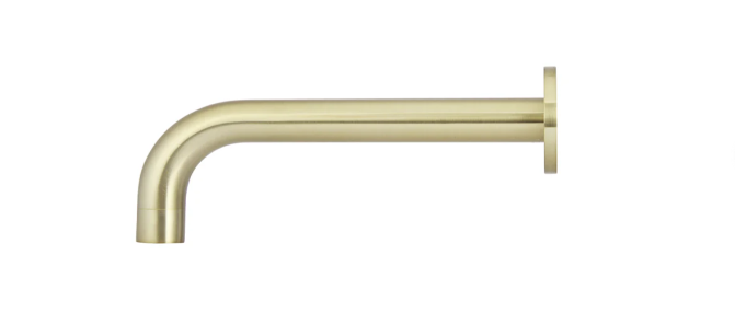 Meir Universal Round Curved Spout Tiger Bronze