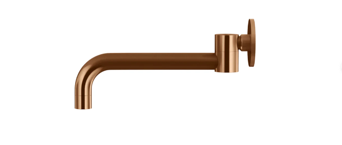 Meir Round Swivel Wall Spout Lustre Bronze