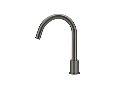 Meir Round Hob Mounted Swivel Spout Gunmetal