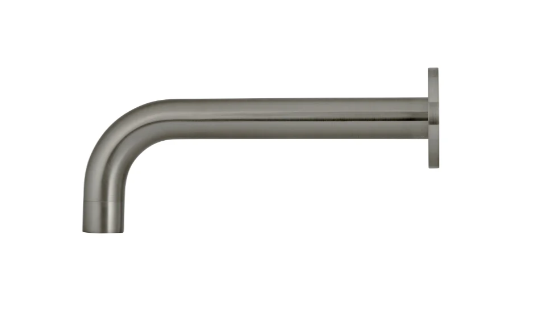 Meir Universal Round Curved Spout Gun Metal