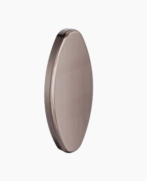 Nero Backrest Removable Wall Cover Plate Brushed Bronze