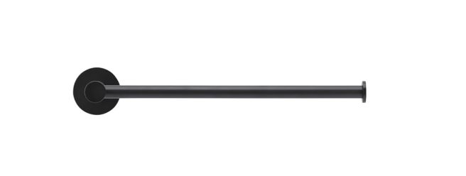 Meir Round Guest Towel Rail - Matte Black
