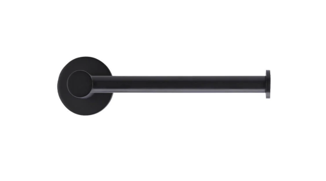 Meir Round Toilet Roll Holder - Matte Black