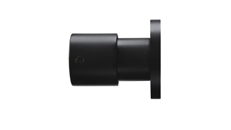 Meir Round Quarter-Turn Wall Top Assemblies - Matte Black