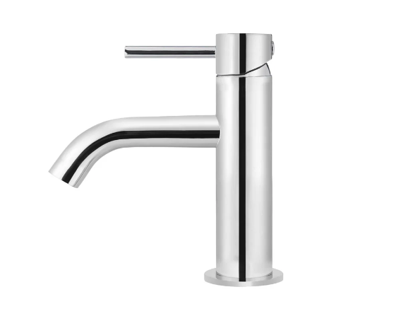 Meir Piccola Basin Mixer Tap - Polished Chrome