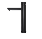 Meir Round Pinless Tall Basin Mixer Matte Black