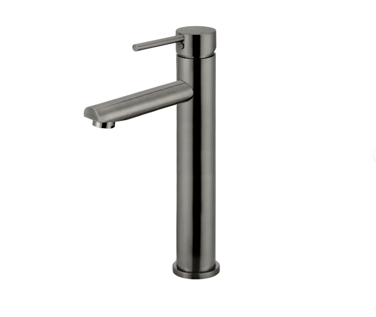 Meir Round Tall Basin Mixer Gunmetal