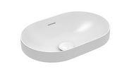 Aluca Pill Semi-Inset Basin, Matte White