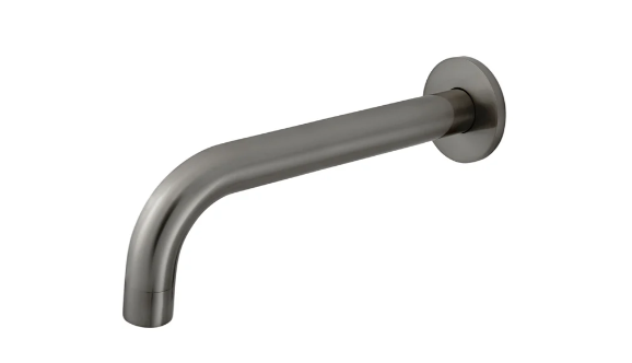 Meir Universal Round Curved Spout Gun Metal
