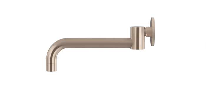 Meir Round Swivel Wall Spout Champagne