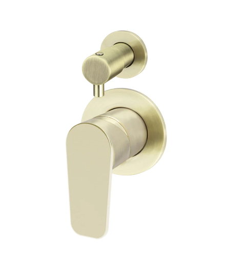Meir Round Diverter Mixer Paddle Handle Trim Kit (In-wall Body Not Included) Brushed Nickel