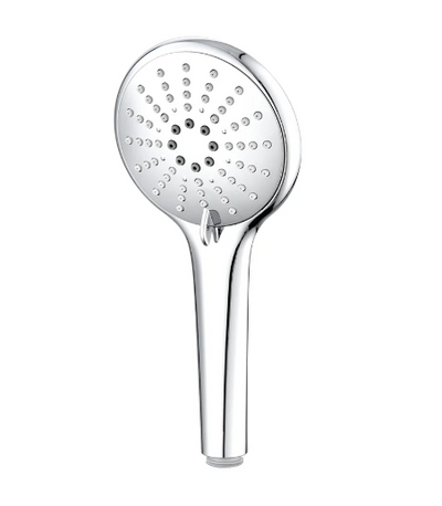 Meir Round Hand Shower Three-Function Chrome