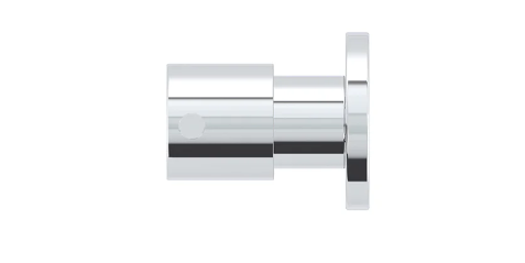 Meir Round Quarter Turn Wall Top Assemblies - Chrome