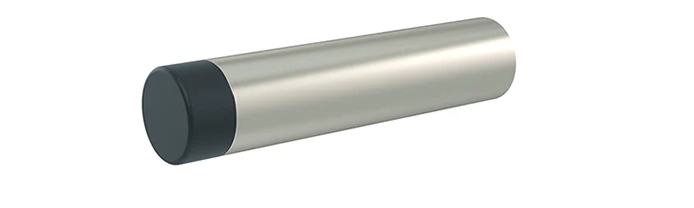 Meir Round Door Stop - Brushed Nickel