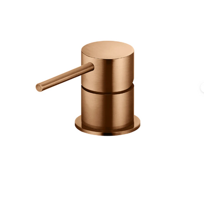 Meir Round Deck Mounted Mixer Lustre Bronze