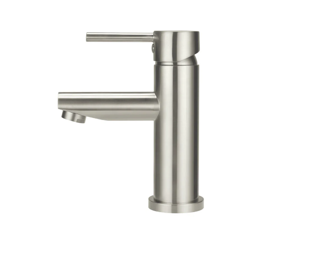 Meir Round Basin Mixer - Brushed Nickel