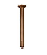 Meir Round Ceiling Shower Arm 300mm Lustre Bronze