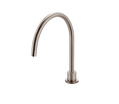 Meir Round High-Rise Swivel Hob Spout - Champagne