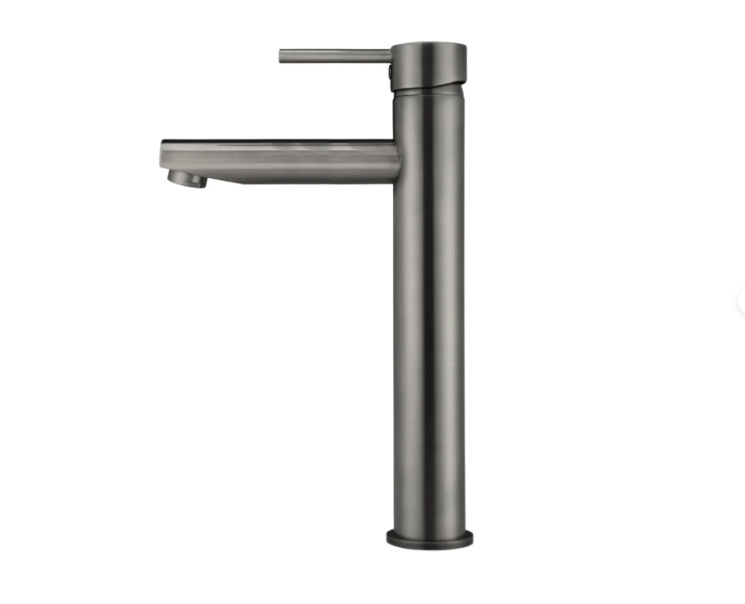 Meir Round Tall Basin Mixer Gunmetal