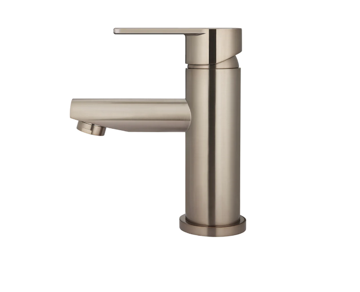 Meir Round Paddle Basin Mixer Champaigne