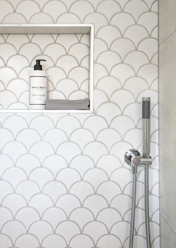 Meir Round Shower on Bracket - Polished Chrome