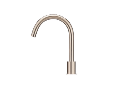 Meir Round Hob Mounted Swivel Spout Champagne