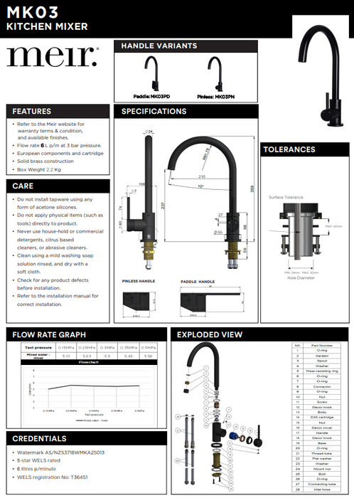 Meir Round Gooseneck Kitchen Mixer Tap - Lustre Bronze