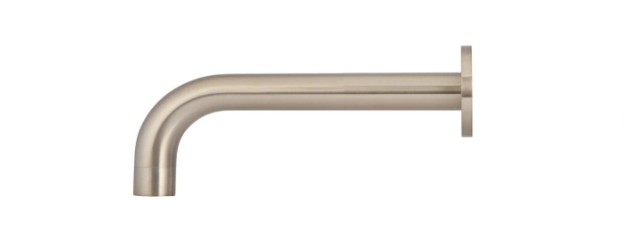Meir Universal Round Curved Spout Champagne