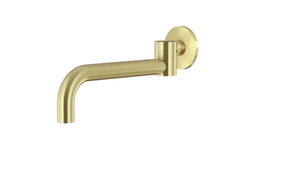 Meir Round Swivel Wall Spout Tiger Bronze