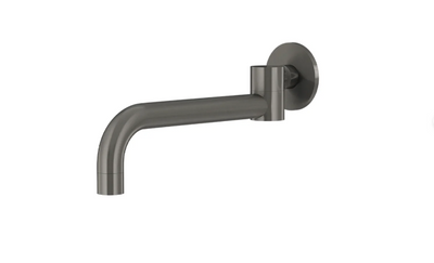 Meir Round Swivel Wall Spout Gunmetal