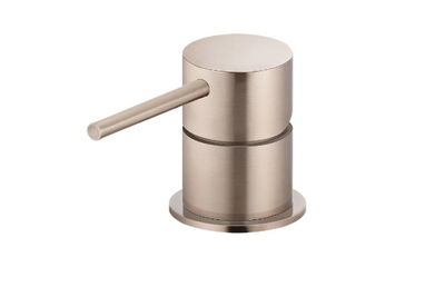 Meir Round Deck Mounted Mixer Champagne