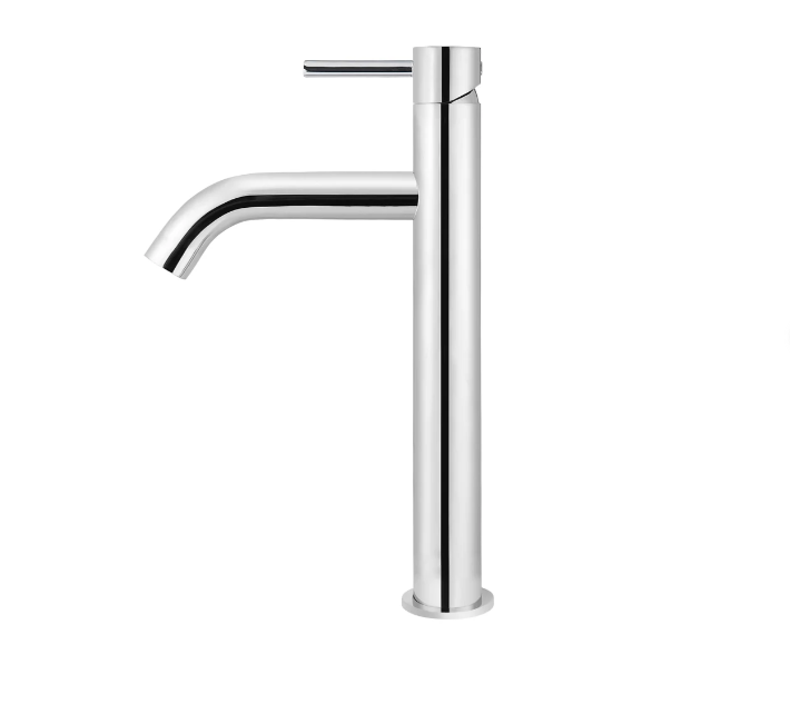 Meir Piccola Tall Basin Mixer Tap - Polished Chrome