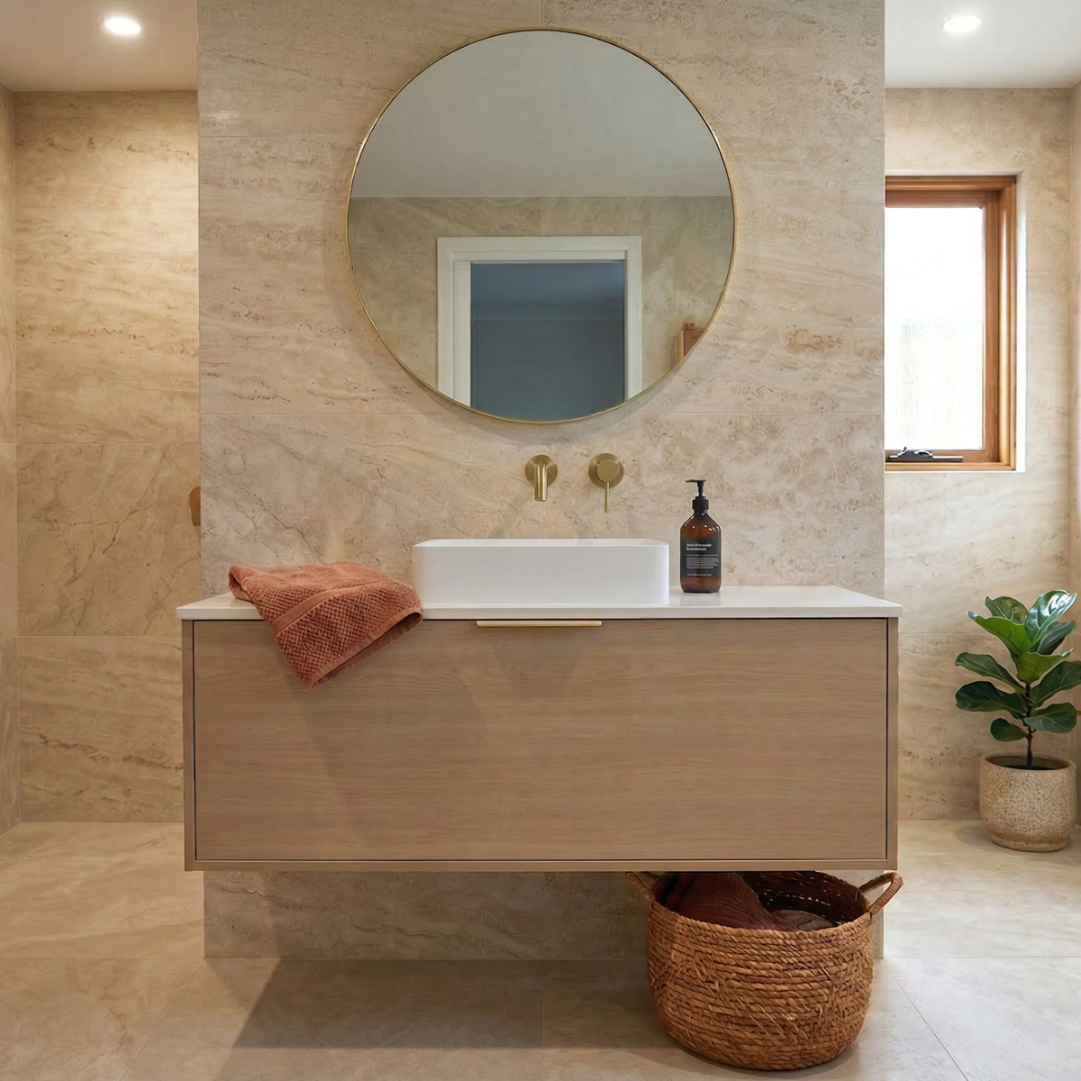 Fifth Avenue Carnegie Wall Hung Vanity