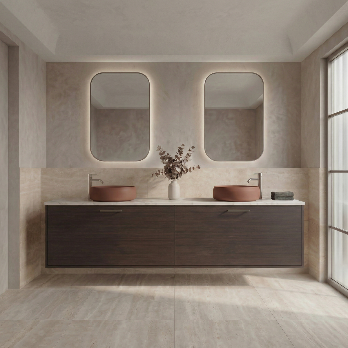 Fifth Avenue Carnegie Wall Hung Vanity