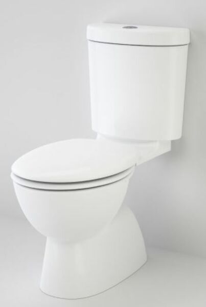 Caroma Profile 4 Trident Connector Bottom Inlet P Trap Suite - Normal Close Seat