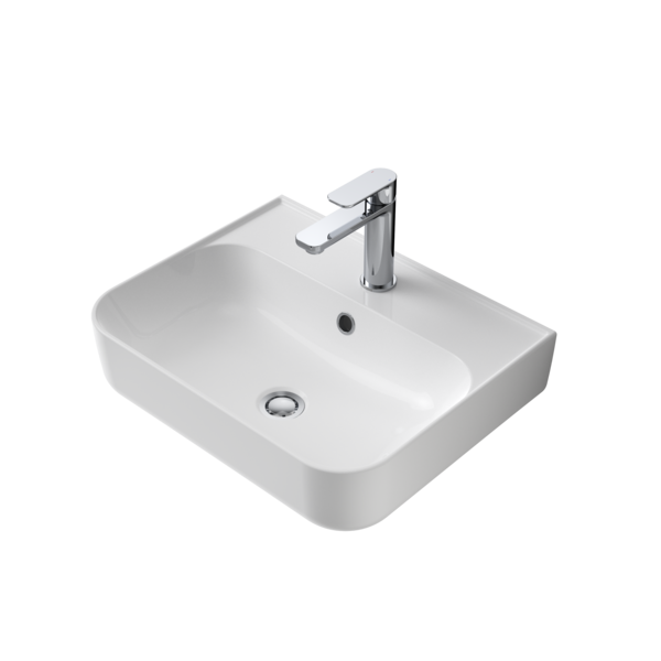 Tribute Rectangle 500 Wall Basin 1TH OF