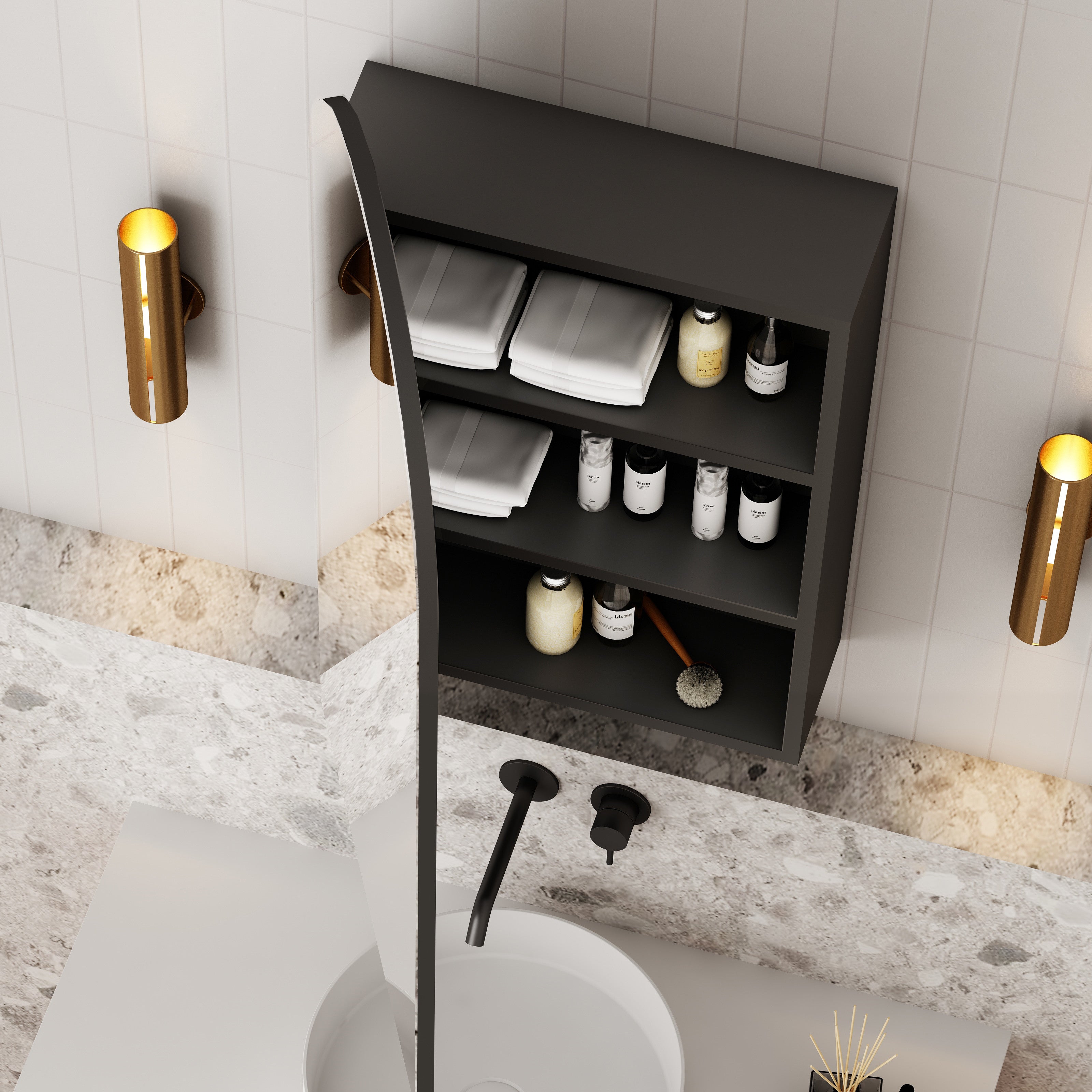 Cassa Designs Archied Shaving Cabinet