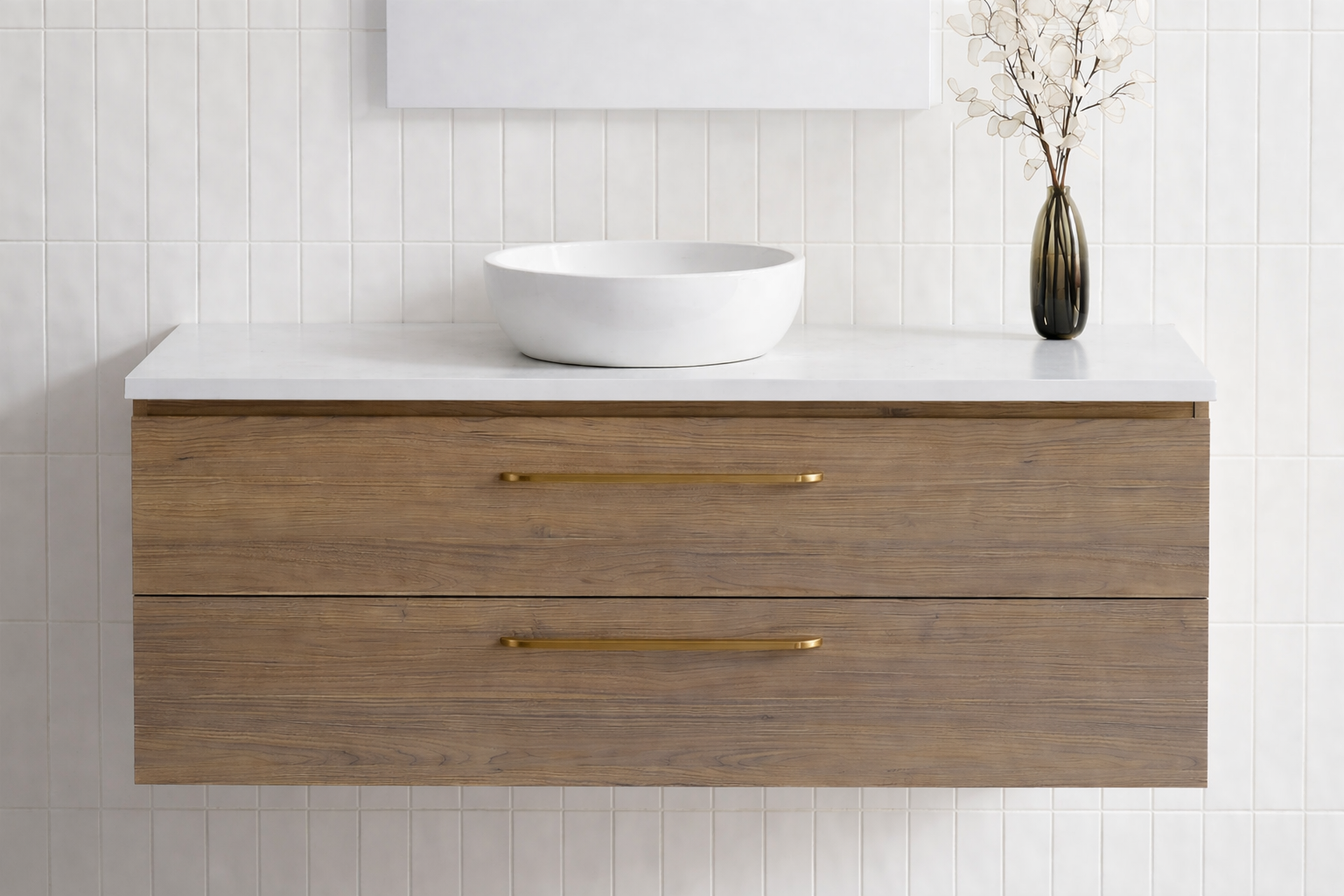 Nevada Plus Vanity Unit Wall Hung Above Counter Basin