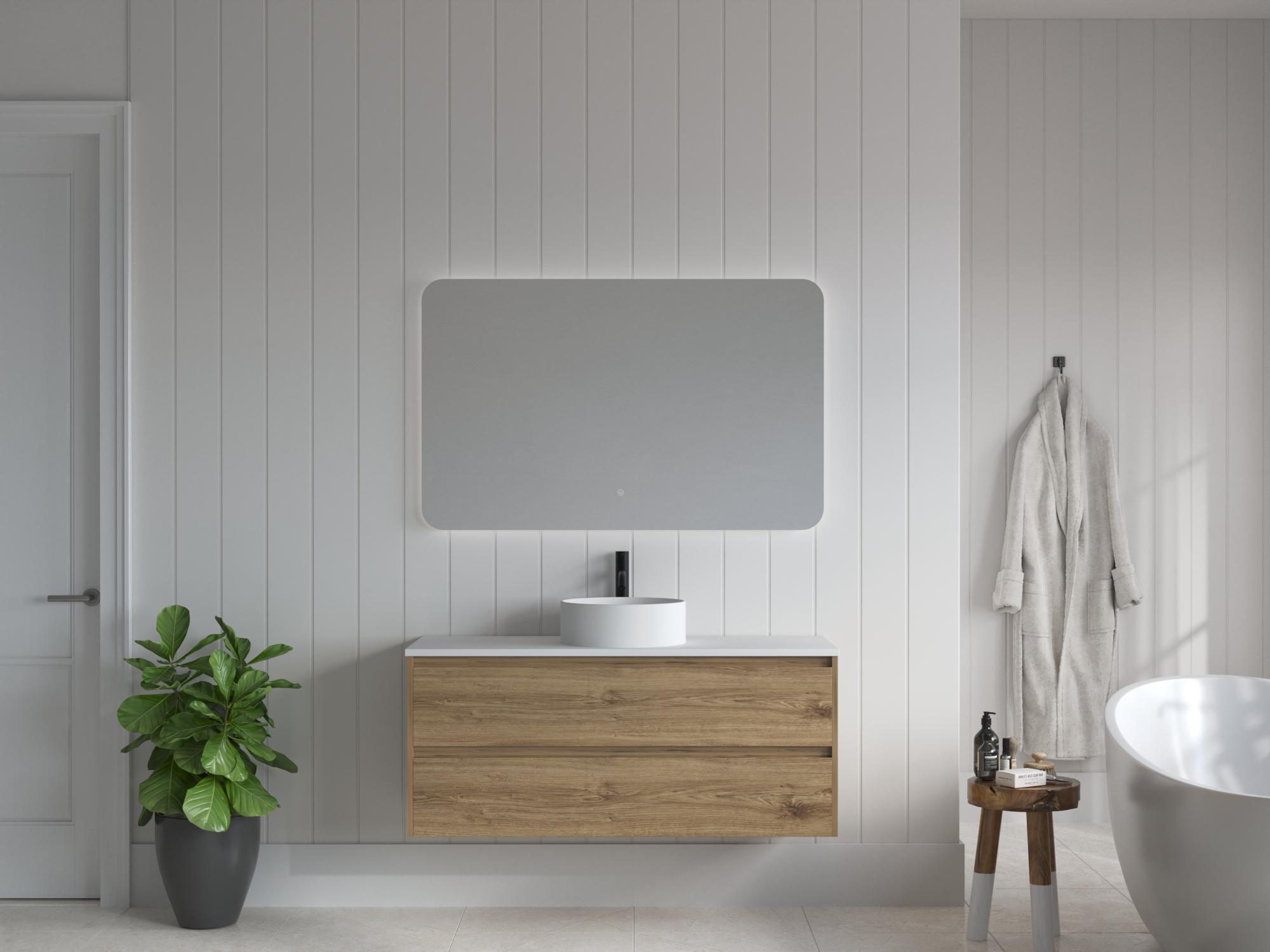 Mimi Oak Vanity 1200mm