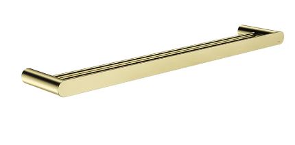 Meir Curvae Double Towel Rail 600mm Tiger Bronze