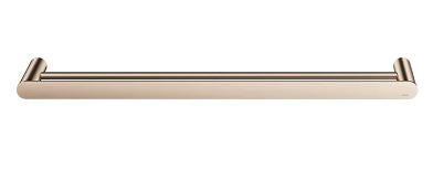 Meir Curvae Double Towel Rail 600mm Champagne