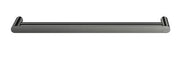 Meir Curvae Double Towel Rail 600mm Gunmetal