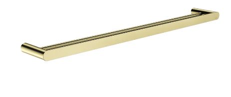 Meir Curvae Double Towel Rail 800mm Tiger Bronze