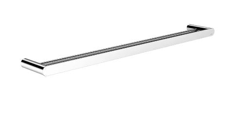 Meir Curvae Double Towel Rail 800mm Chrome